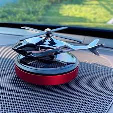 Solar Rotating Helicopter Car Air Freshener